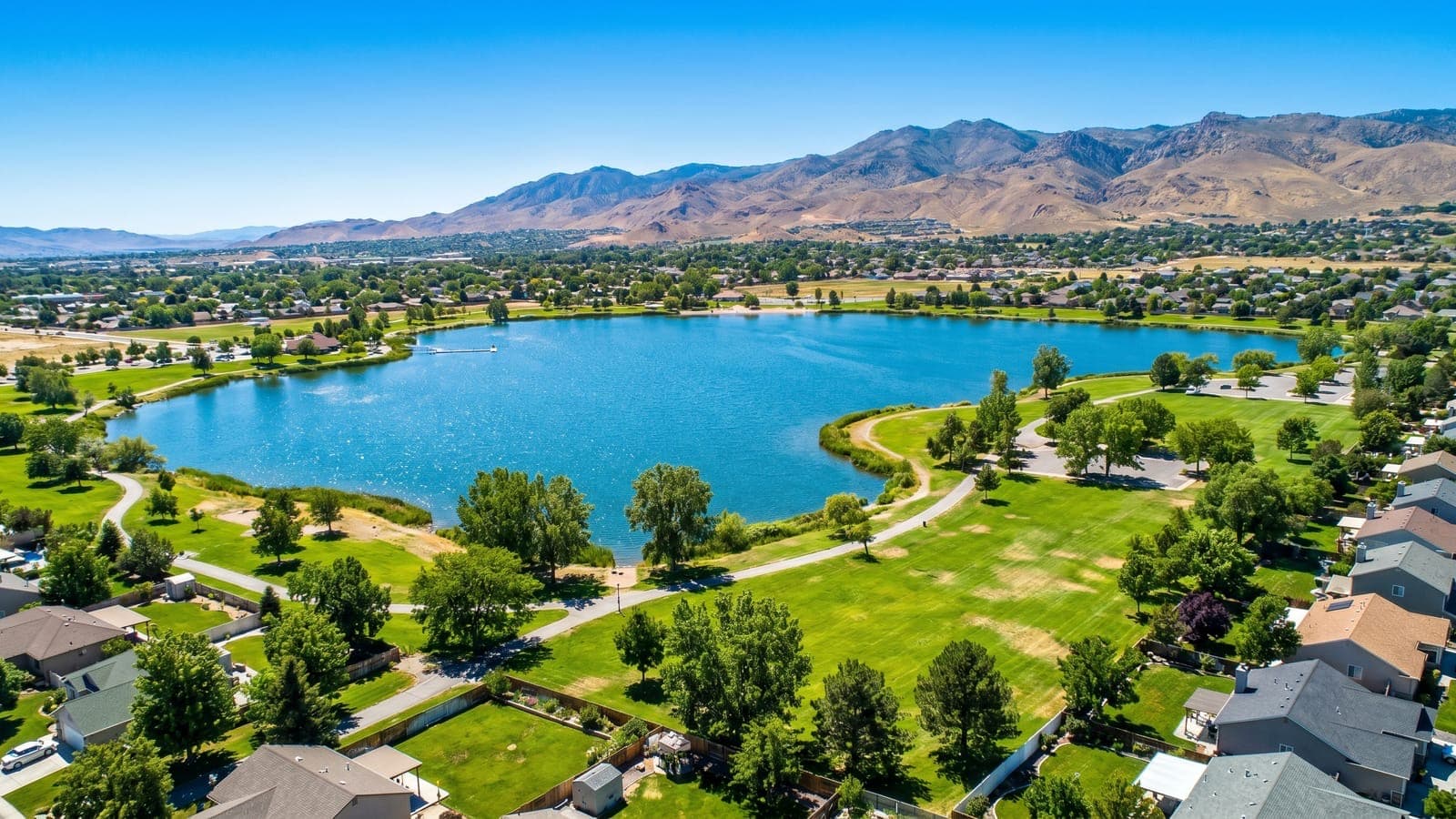 Marina Village waterfront condos and townhomes near the Sparks Marina in Sparks, Nevada